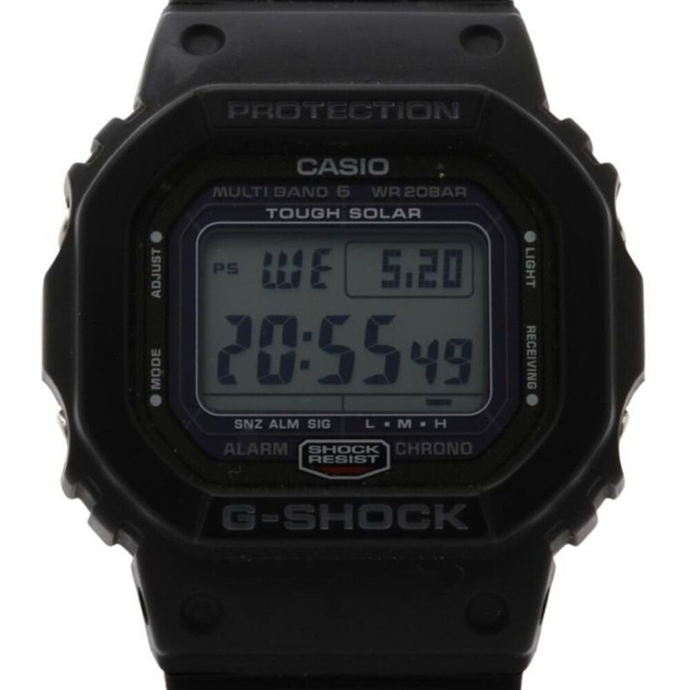 CASIO G-SHOCK DIGITAL 5000 SERIES GW-5000-1JF Black Stainless Steel/Resin Men...